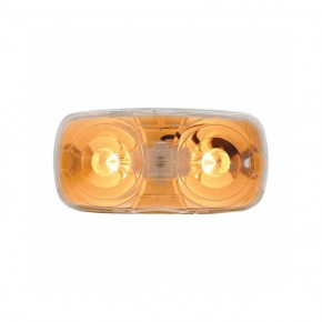 Tiger Eye Clearance Marker - Clear Lens/White Base