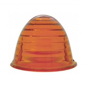 Beehive Glass Marker Light Lens - Amber