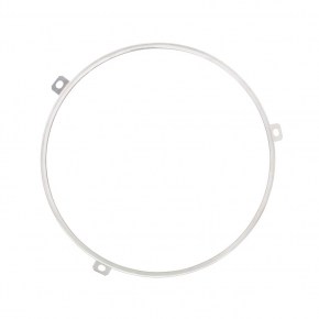 7 Inch Headlight Retaining Ring in Polished 304 Stainless Steel