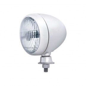 Teardrop Spotlight with Clear Seal Beam Bulb - Stainless Steel