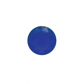 1 3/8 Inch Plastic Dome/Map Light Lens - Blue