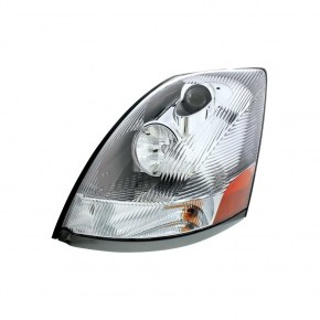 Headlight for 2004+ Volvo VN/VNL - Chrome - Driver