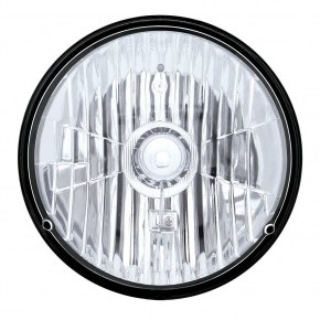 7 Inch Crystal Headlight H4/HB2 Bulb with Glass Lens