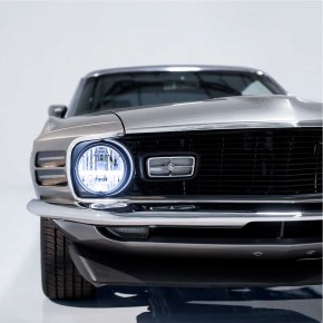  7 Inch High Power LED Headlight with Turn Signal and White Position Light Bar