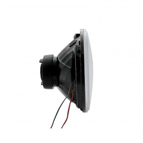 Classic Headlight H4 Bulb 34 LED & Dual Turn Signal - Amber LED/Amber Lens