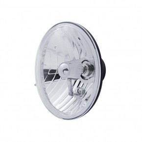 Headlight Crystal H4 Bulb & Turn Signal (Original Style) - Amber LED/Clear Lens