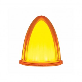 Light Bracket w/ LED Grakon 1000 Light & Visor - Amber LED/Amber Lens