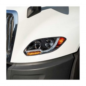 Full LED Headlight for 2018-2022 International LT - Blackout Style - Driver