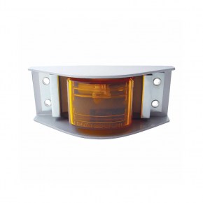 Narrow-Rail Clearance/Marker Light - Amber Lens