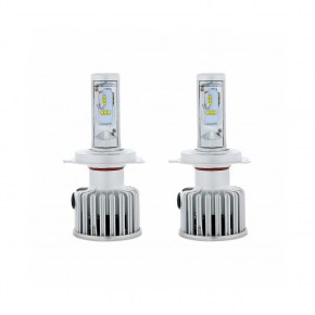 High Power H4 LED Bulb with Fan - Low/High Beam