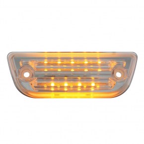 9 Amber LED Cab Light for Peterbilt 579 and Kenworth T680, T770, T880 with Clear Lens