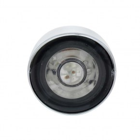 3 High Power LED Auxiliary Light, Visor, Dual Function - Amber LED/Clear Lens