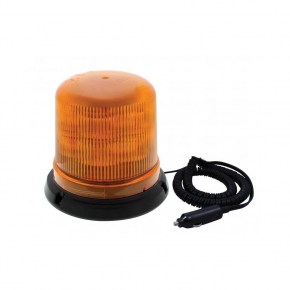 10 High Power LED Beacon Light Amber - Magnet Mount