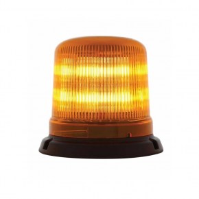 10 High Power LED Beacon Light Amber - Permanent Mount