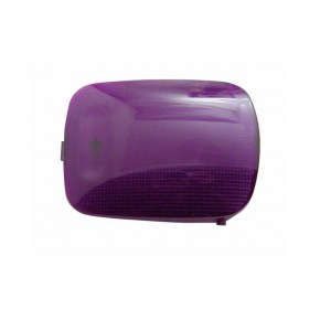 2006+ Peterbilt Rectangular Dome Light Lens - Purple