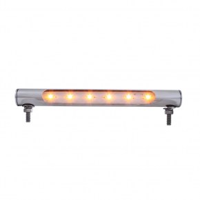 6 LED Stainless Tube Light - Amber LED