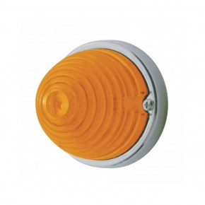 17 LED Beehive Flush Mount Kit - Amber LED/Amber Lens