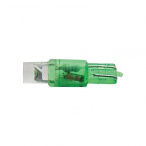 1 Micro LED 37/BP2 Bulb - Green (2 Pack)