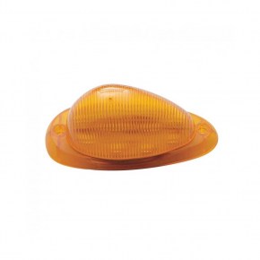 15 LED Freightliner Sleeper Clearance/Marker Light - Amber LED/Amber Lens