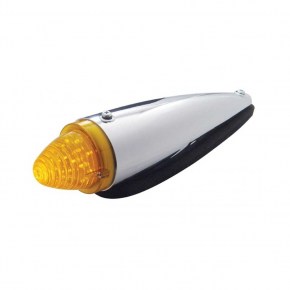 13 LED Beehive Truck-Lite Style Cab Light Kit - Amber LED/Amber Lens