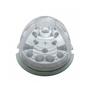 Peterbilt 17 LED Reflector Watermelon Lights - Amber LED/Clear Lens