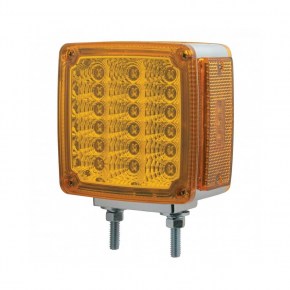 39 LED Double Face Turn Signal Light - Amber LED/Amber Lens