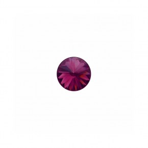 2006 Peterbilt Signature Small Gauge Cover w/ Visor - Purple Diamond