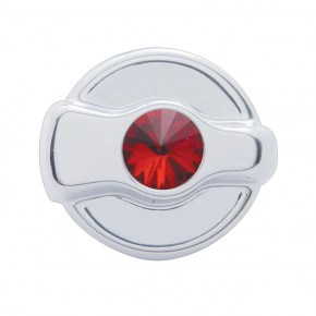 Peterbilt Signature A/C Control Knob - Red Diamond