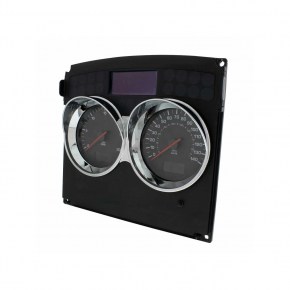 Speed/Tachometer Gauge Bezel with Visor for 2006-2020 Kenworth T660, T800, W900