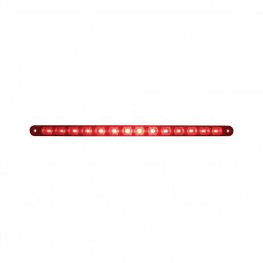 2007+ Kenworth T660 LED Air Intake (Passenger) - Red LED/Red Lens