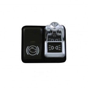 Volvo Toggle Switch Cover - Red Diamond