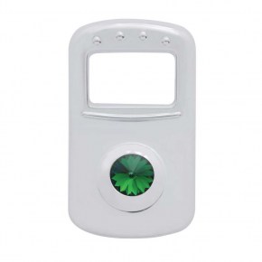 Kenworth/Peterbilt Rocker Switch Cover - Green Diamond (3 Pack)
