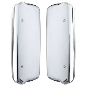 Chrome Mirror Cover Set for 2005-2020 Freightliner Century & Columbia