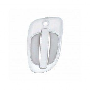 Freightliner Cascadia, M2 Chrome Exterior Door Handle Cover - Driver