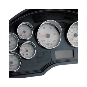2007+ International Gauge Cover w/ Visor - Speed/Tachometer