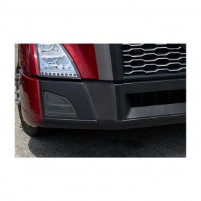 ABS Tow Hook Cover for 2018-2023 Volvo VNL in Black for Passenger Side
