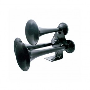 3 Trumpet Black Train Horn