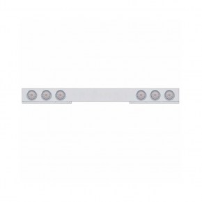 Stainless Rear Light Bar Six 10 LED 4