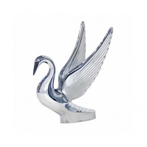 Swan Hood Ornament - Chrome