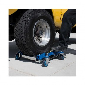 Storage Cart for Vehicle Positioning Jacks