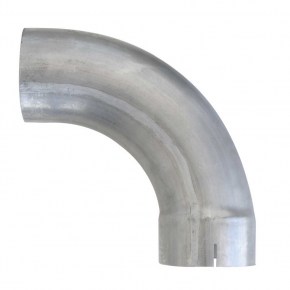 Aluminized 90 Degree Exhaust Expanded Elbow, 5