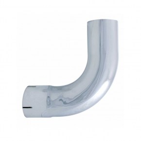 Chrome 90 Degree Exhaust Expanded Elbow, 6